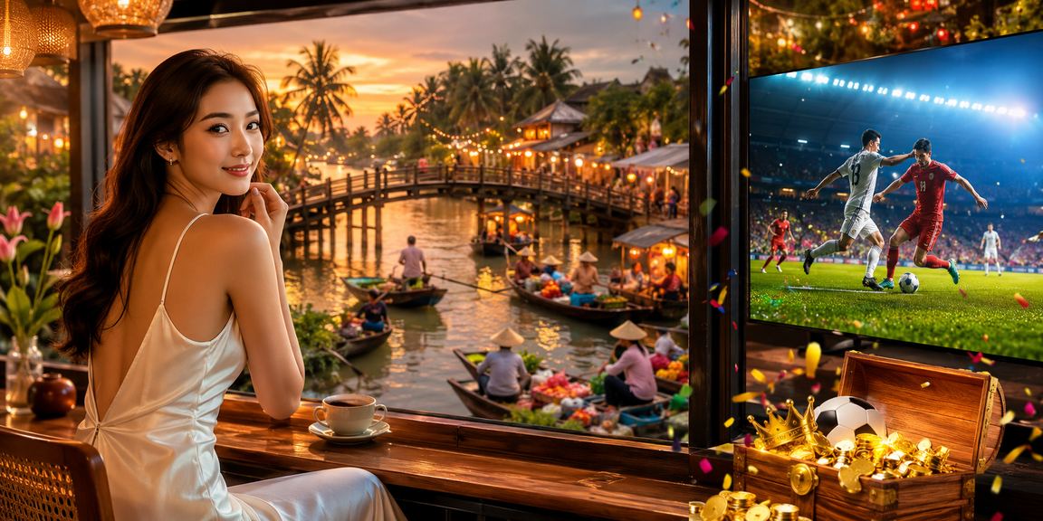 Người chơi cá cược bóng đá tại Mekong trên điện thoại di động